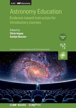 portada Astronomy Education Volume 1: Evidence-based instruction for introductory courses (in English)