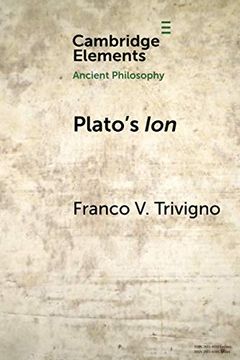 portada Plato'S Ion: Poetry, Expertise, and Inspiration (Elements in Ancient Philosophy) (en Inglés)
