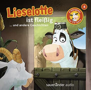 portada Lieselotte ist Fleißig: Vier Hörspiele? Folge 4 (Lieselotte Filmhörspiele, Band 4)