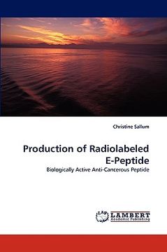 portada production of radiolabeled e-peptide (en Inglés)