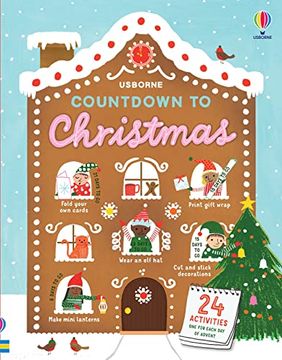 portada Countdown to Christmas (Activity Book) (in English)