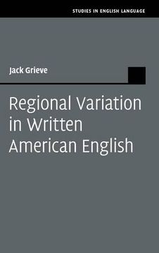 portada Regional Variation in Written American English (Studies in English Language) (en Inglés)