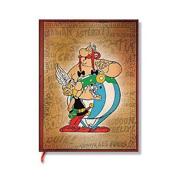portada Paperblanks | Asterix & Obelix | the Adventures of Asterix | Hardcover Journals | Ultra | Lined | Elastic Band | 144 pg | 120 gsm (en Inglés)