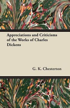 portada appreciations and criticisms of the works of charles dickens