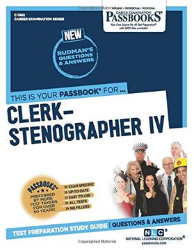 portada Clerk-Stenographer iv (in English)