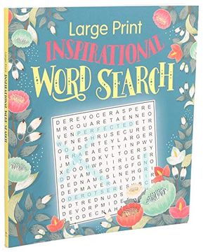 portada Large Print Inspirational Word Search (Large Print Puzzle Books) (en Inglés)