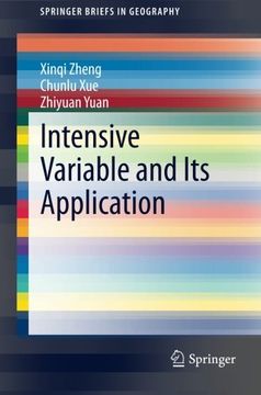 portada Intensive Variable and its Application (Springerbriefs in Geography) (en Inglés)