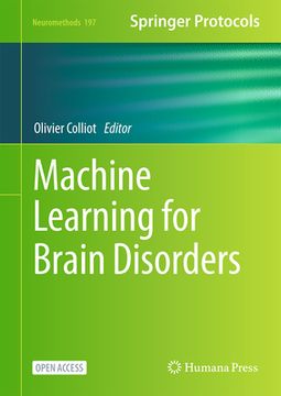 portada Machine Learning for Brain Disorders (en Inglés)