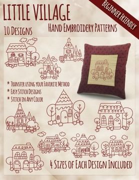 portada Little Village Hand Embroidery Patterns (en Inglés)
