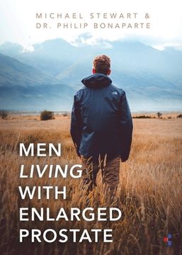 portada Men Living With Enlarged Prostate (en Inglés)