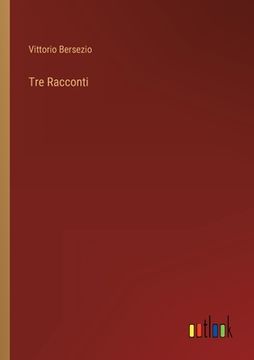 portada Tre Racconti (en Italiano)