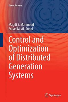 portada Control and Optimization of Distributed Generation Systems (en Inglés)
