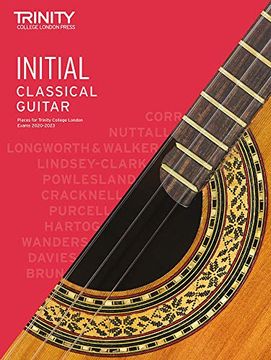 portada Trinity College London Classical Guitar Exam Pieces 2020-2023: Initial (in English)
