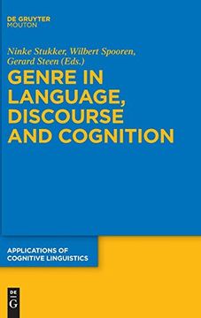 portada Genre in Language, Discourse and Cognition (Applications of Cognitive Linguistics [Acl]) (en Inglés)