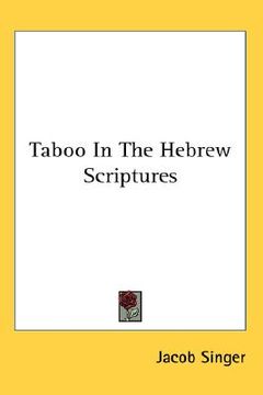 portada taboo in the hebrew scriptures (en Inglés)