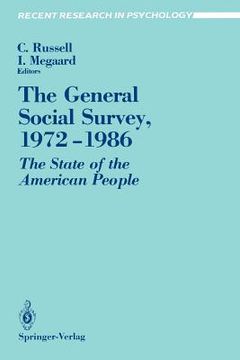 portada the general social survey, 1972 1986: the state of the american people (in English)