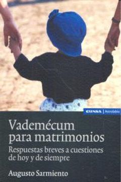 portada Vademecum Para Matrimonios (in Spanish)