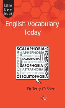 portada Little Red Book English Vocabulary Today (en Inglés)