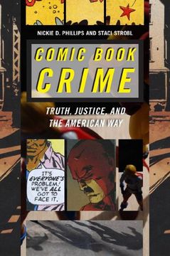 portada comic book crime: truth, justice, and the american way (en Inglés)