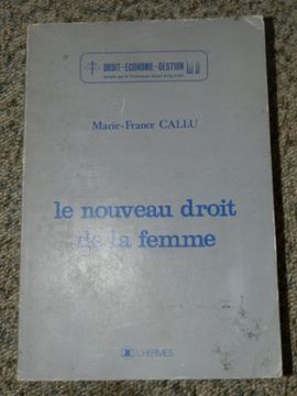 portada Le Nouveau Droit de la Femme