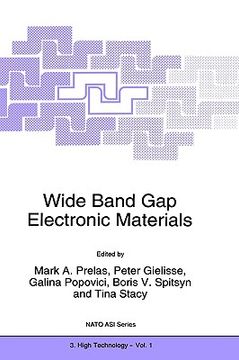 portada wide band gap electronic materials (en Inglés)