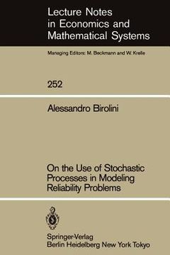 portada on the use of stochastic processes in modeling reliability problems