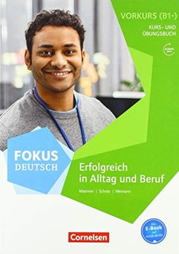 portada Fokus Deutsch b2 - Vorkurs b1+ mit Audios Online (en Alemán)