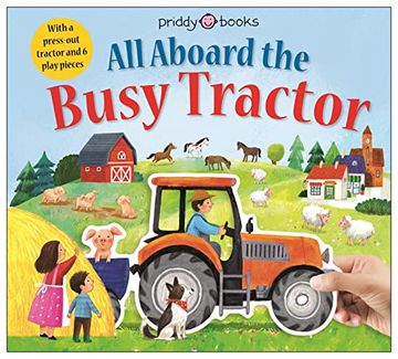 portada Slide Through: All Aboard the Busy Tractor (en Inglés)