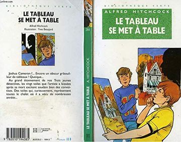 portada Bibliothèque Verte: Les 3 Jeunes Détectives - le Tableau se met à Table