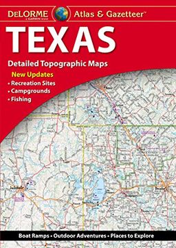 portada Delorme Atlas & Gazetteer: Texas (en Inglés)