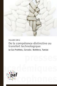 portada de La Competence Distinctive Au Transfert Technologique