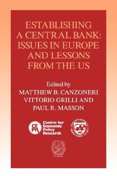portada Establishing a Central Bank: Issues in Europe and Lessons From the U. S. (in English)