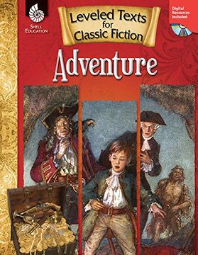 portada Leveled Texts for Classic Fiction: Adventure [With CDROM] (en Inglés)