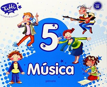 portada MÚSICA 5 (INCLUYE CD) (in Spanish)