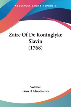 portada Zaire Of De Koninglyke Slavin (1768)