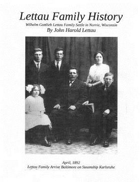 portada Lettau Family History (en Inglés)