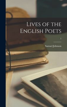portada Lives of the English Poets; 1 (en Inglés)