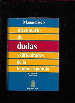 portada Diccionario De Dudas Y Dificultades De LA Lengua Espanola (Spanish Edition) (in Spanish)