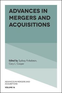 portada 16: Advances in Mergers and Acquisitions