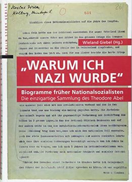 portada Warum ich Nazi Wurde" (en Alemán)