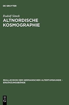 portada Altnordische Kosmographie (en Alemán)