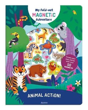 portada Animal Action (my Fold-Out Magnetic Adventure)