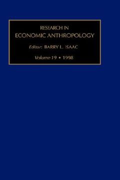 portada research in economic anthropology: vol 19 (en Inglés)