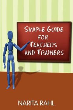 portada simple guide for teachers and trainers (en Inglés)