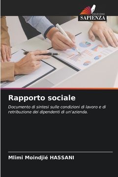 portada Rapporto sociale (en Italiano)