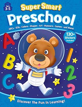 portada Supersmart Preschool Workbook (Supersmart Workbooks) 
