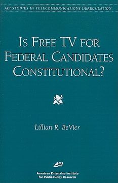 portada is free tv for federal candidates constitutional?