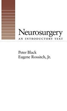portada Neurosurgery: An Introductory Text (en Inglés)