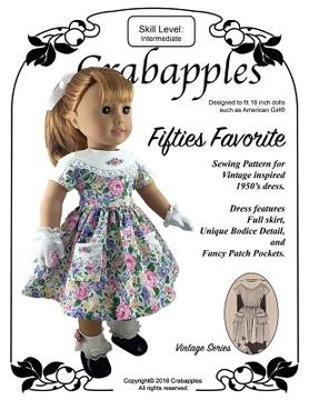 portada Fifties Favorite: Fully Illustrated Step-by-Step Sewing Pattern with Full Size Pattern (in English)