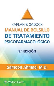 portada Kaplan & Sadock. Manual de Bolsillo de Tratamiento Psicofarmacologico (in Spanish)
